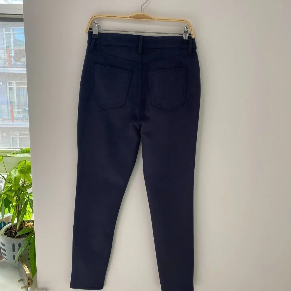 NEW Ann Taylor Purple Crushed Velvet Pants Size 10 Petite - Picture 7 of 7